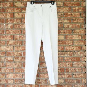 RUBY Road White Jeans